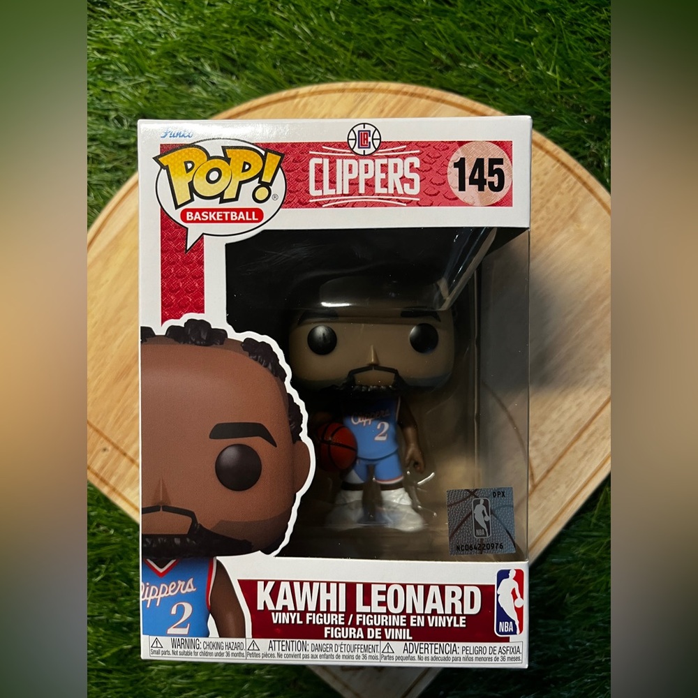 Funko Pop! NBA Kawhi Leonard #145. LA Clippers. Basketball